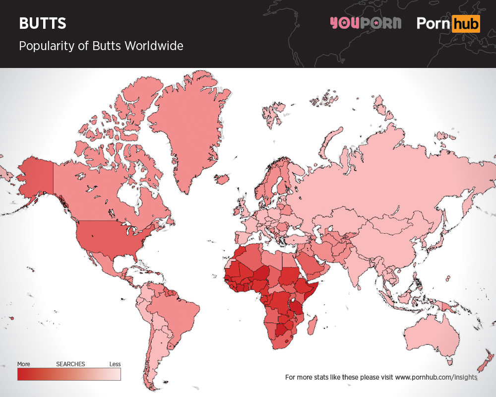 pornhub-butts-searches-worldwide