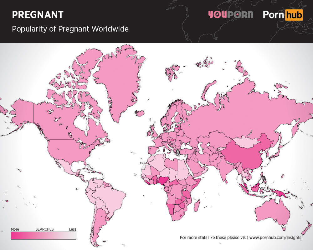 pornhub-pregnant-searches-worldwide