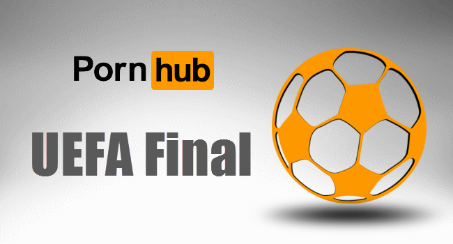 Pornhub Traffic in Spain During the UEFA Final