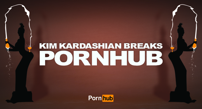 Kim Kardashian Breaks Pornhub