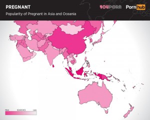 pornhub-pregnant-searches-asia-oceania