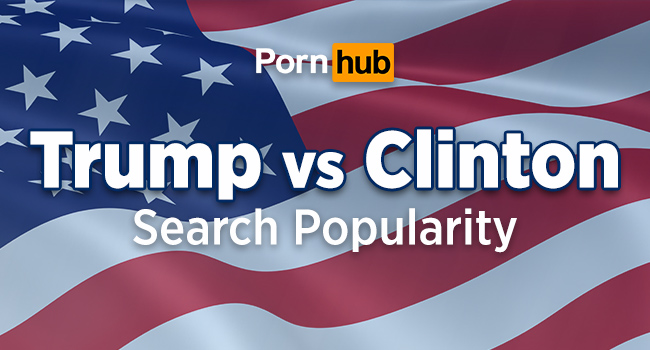 Trump vs Clinton Searches